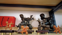 浇建铜水后呈现出天然